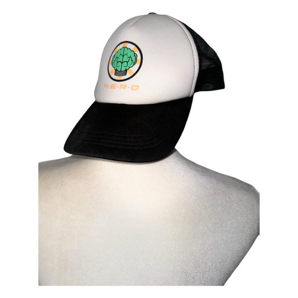 Authentic Vintage Pharrell NERD Trucker Hat - Picture 2 of 4